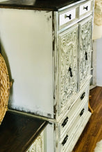 Load image into Gallery viewer, Intricate Broyhill Mediterranean Chest of Drawers with Matching Nightstand