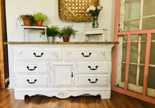 Load image into Gallery viewer, Farmhouse Reclaimed Wood Top Dresser or Buffet