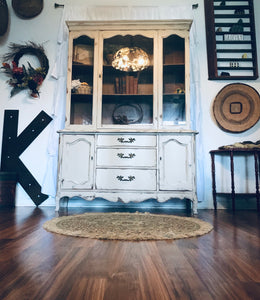 Gorgeous French Provincial China Cabinet