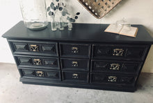 Load image into Gallery viewer, Classy Large Vintage Dresser, Buffet, or TV Stand