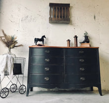Load image into Gallery viewer, Gorgeous Moody Vintage Dresser or Buffet