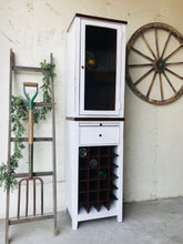 Load image into Gallery viewer, Perfect Farmhouse Two-Piece Wine Cabinet