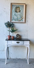 Load image into Gallery viewer, Pretty Farmhouse Small Desk or Entryway Table