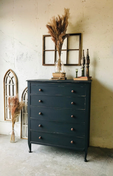 Moody Vintage Chest of Drawers