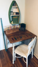 Load image into Gallery viewer, Vintage Crayon Kid’s Wood Table &amp; Metal Chair