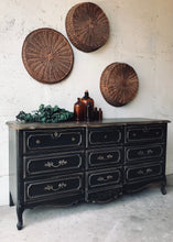 Load image into Gallery viewer, Moody Vintage French Provincial Dresser or Buffet