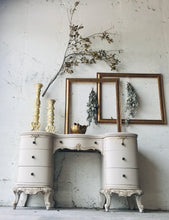 Load image into Gallery viewer, Available @Twin Rivers Local Vintage Beautiful Vintage Ornate Desk or Vanity