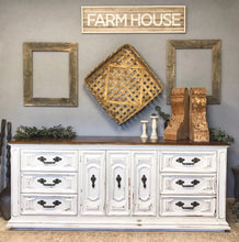 Load image into Gallery viewer, Stunning Ornate Large Vintage Buffet or Dresser