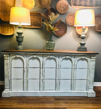 Load image into Gallery viewer, Classy Large Vintage Buffet or TV Stand