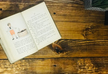Load image into Gallery viewer, Adorable Vintage Wood Desk &amp; Chair