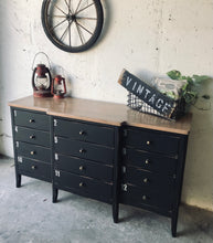 Load image into Gallery viewer, Amazing Industrial Farmhouse Dresser, Buffet, or TV Stand