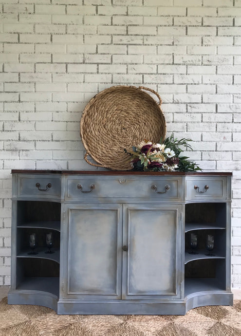 Amazing Vintage Secretary Buffet or TV Stand