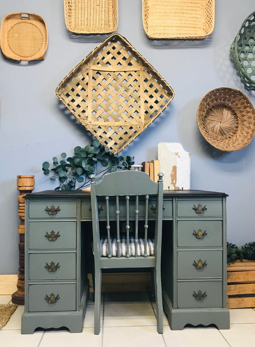 Modern Farmhouse Desk & Chair