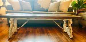 Beautiful Solid Wood Vintage Coffee Table