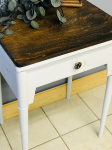 Pretty Vintage Sewing Side Table