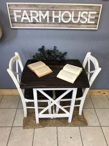 Perfect Farmhouse Nook Table or Double Desk w/Chairs