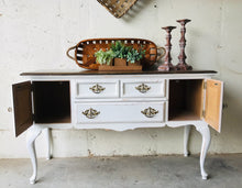 Load image into Gallery viewer, Stunning Farmhouse Entryway Table or Coffee Bar