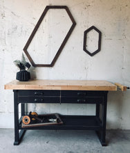 Load image into Gallery viewer, Awesome Rustic Wood Workbench