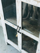 Load image into Gallery viewer, Petite Chippy Farmhouse Display Cabinet
