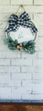 Load image into Gallery viewer, Farmhouse Handmade Round Metal Wreath