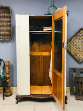 Load image into Gallery viewer, PENDING * Stunning Shabby Chic Antique Wardrobe