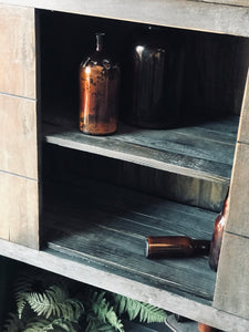 Amazing Primitive Antique Cabinet