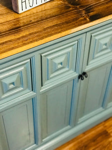 Cute Farmhouse Entryway Table or Small Credenza