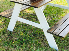 Load image into Gallery viewer, Too Cute Farmhouse Toddler Picnic Table