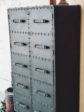 Load image into Gallery viewer, Awesome Industrial Metal “Look” Rolling Storage Cabinet