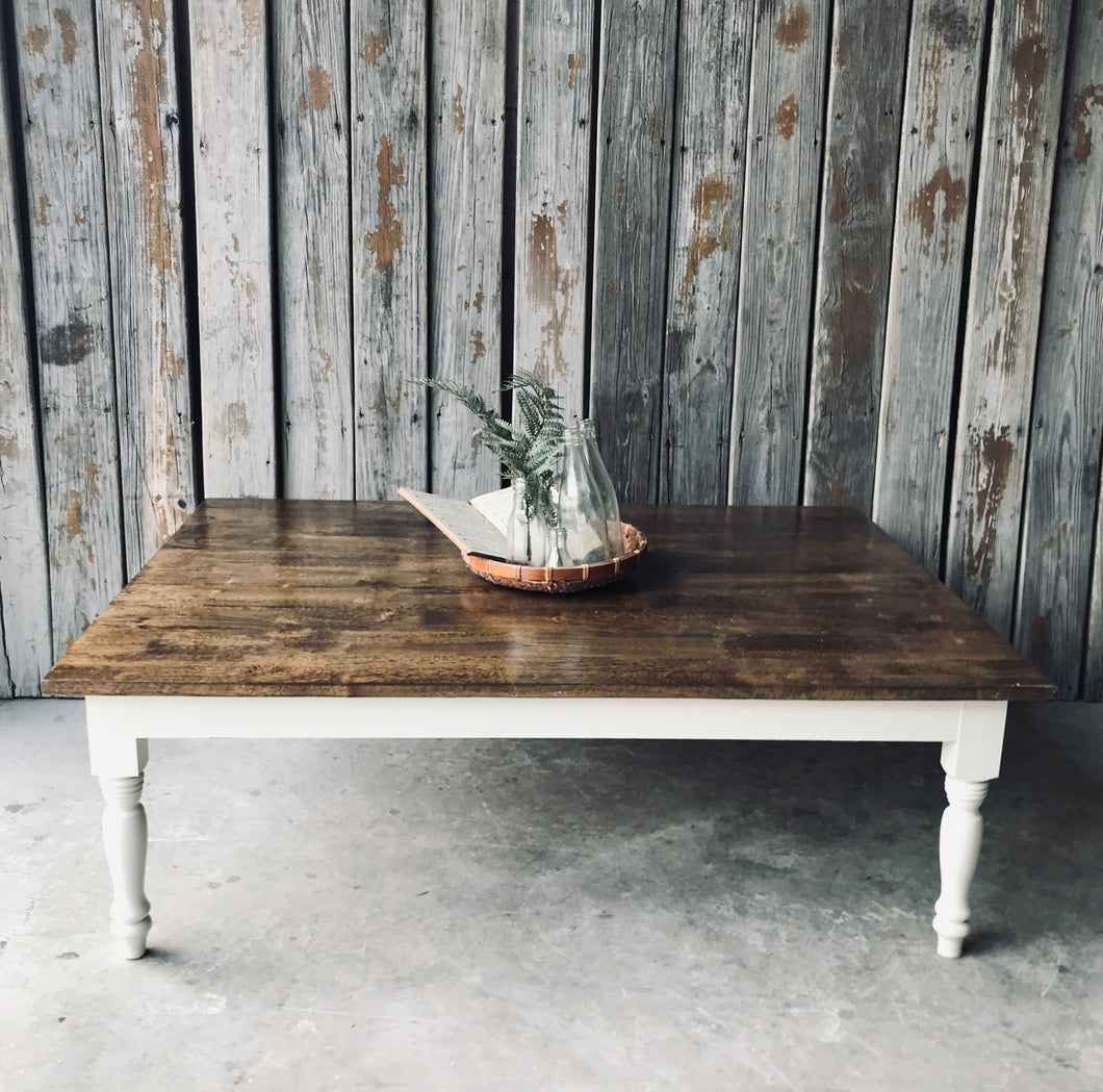 Large Farmhouse Coffee Table