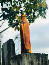 Load image into Gallery viewer, Beautiful Amber Glass Jar Set