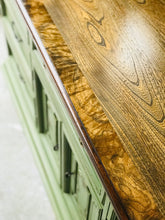 Load image into Gallery viewer, Stunning Large Vintage Buffet, Dresser, or TV Stand