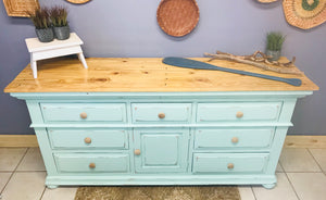 Bright & Cheery Mint Buffet or TV Stand