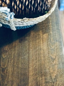 Pretty Solid Wood Farmhouse Chest of Drawers