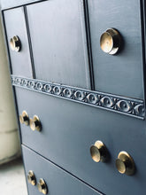 Load image into Gallery viewer, Pretty Vintage Waterfall Chest of Drawers