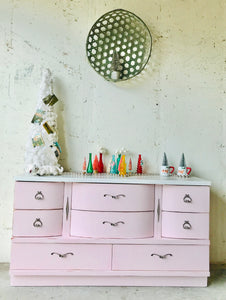Marvelous Pink MCM Dresser
