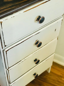 Adorable Mini Farmhouse Dresser/Nighstand