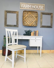 Load image into Gallery viewer, Pretty Rustic Farmhouse Desk &amp; Chair