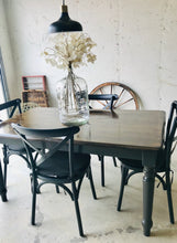 Load image into Gallery viewer, Gorgeous Modern Farmhouse Table &amp; Metal Chairs