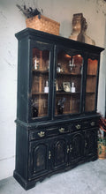 Load image into Gallery viewer, Moody Large Distressed China Cabinet