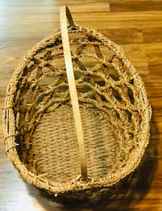 Giant Seagrass Woven Basket