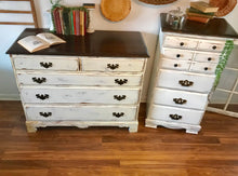 Load image into Gallery viewer, Rustic Farmhouse Bedroom Set with Dresser &amp; Chest