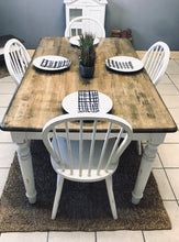 Load image into Gallery viewer, Perfect Coastal/Farmhouse Table &amp; Chairs