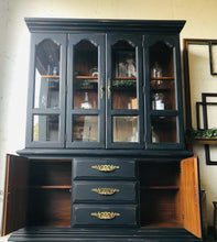 Load image into Gallery viewer, Moody Vintage China Cabinet