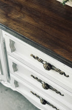 Load image into Gallery viewer, Beautiful Large Vintage Farmhouse Buffet, Dresser, or TV Stand