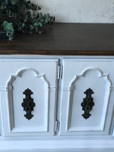 Load image into Gallery viewer, Stunning Vintage Farmhouse Credenza, Buffet, or TV Stand