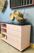 Load image into Gallery viewer, Adorable Pink Dresser or Changing Table