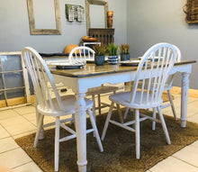 Load image into Gallery viewer, Perfect Coastal/Farmhouse Table &amp; Chairs