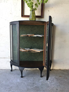 Moody Art Deco Curio Cabinet