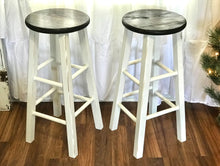 Load image into Gallery viewer, Adorable Farmhouse Counter-height Bar Stools